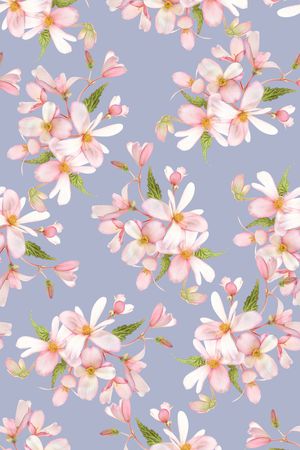 春夏清爽雪纺真丝棉丝巾布料泳装民族风印花印花华亿平台图片