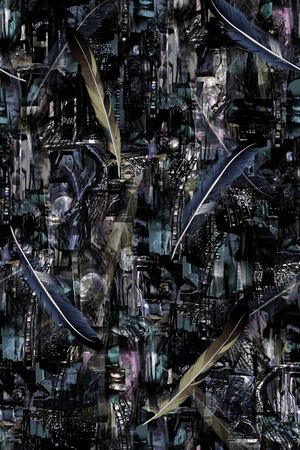 抽象纹理印花华亿平台图片