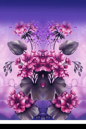 荷花印花华亿平台图片