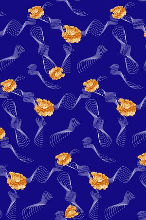 清新印花华亿平台图片