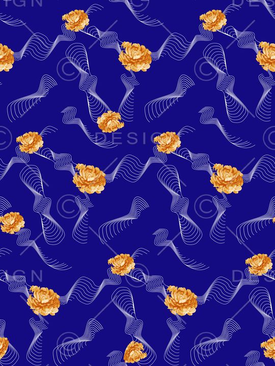 清新印花华亿平台图片