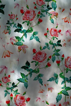 乱花印花华亿平台图片