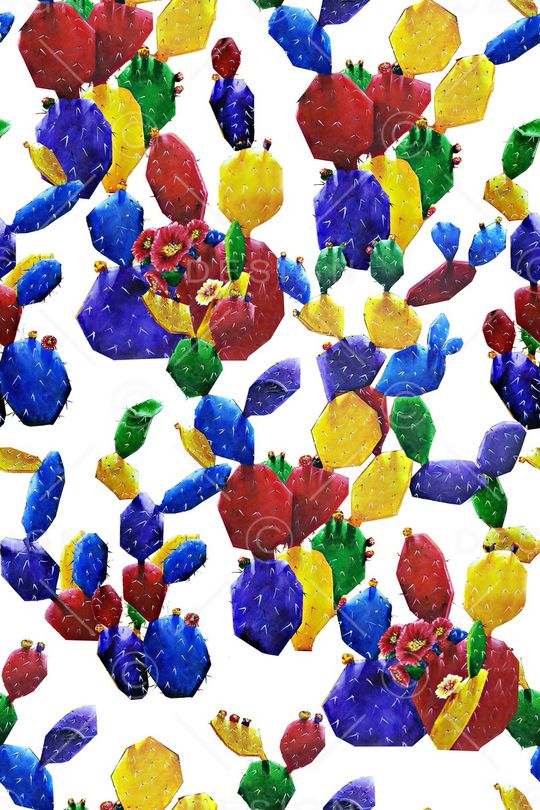 几何印花华亿平台图片