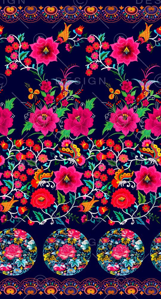 民族风印花华亿平台图片