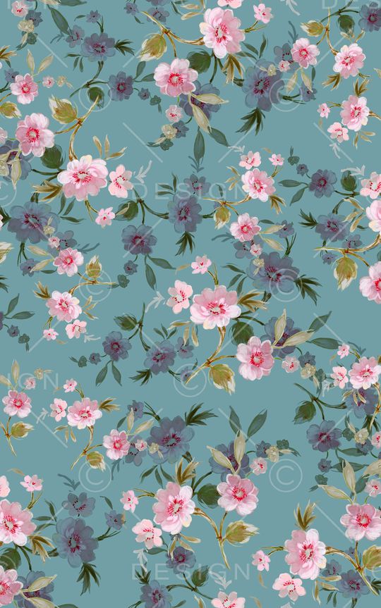 小碎花印花华亿平台图片