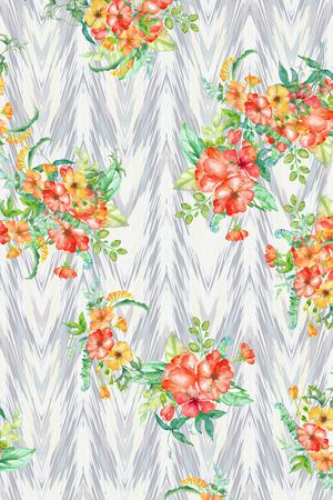 乱花印花华亿平台图片