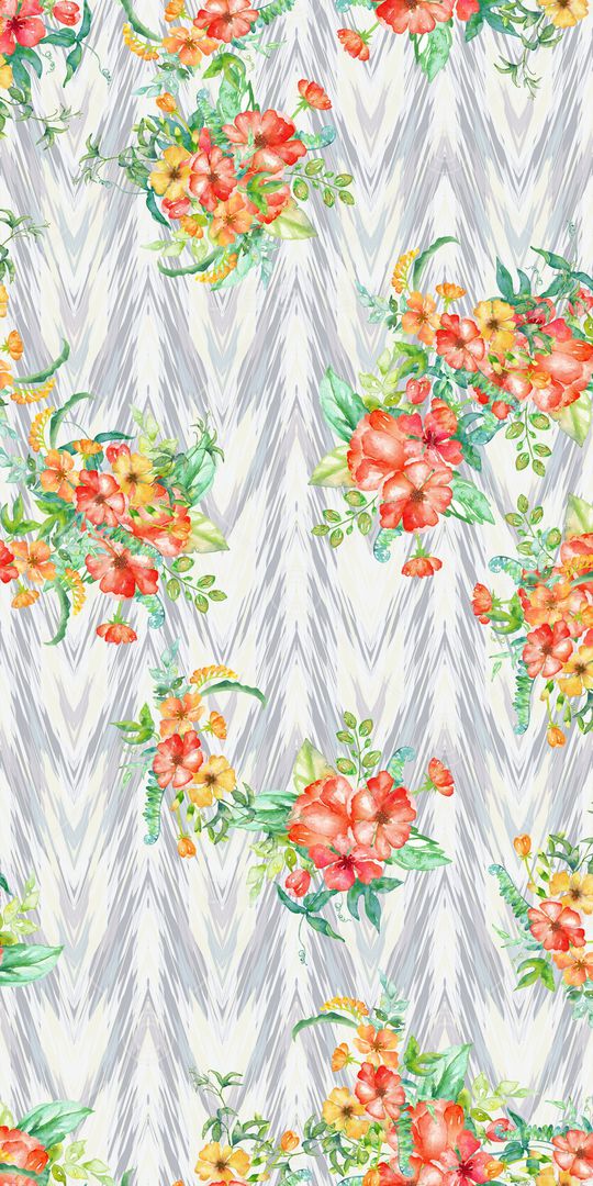 乱花印花华亿平台图片