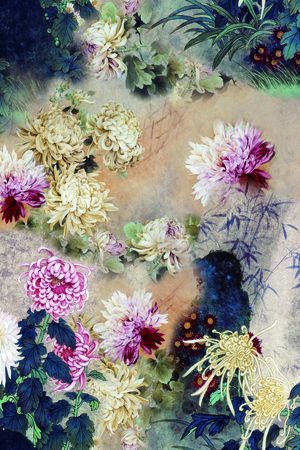 花朵印花华亿平台图片