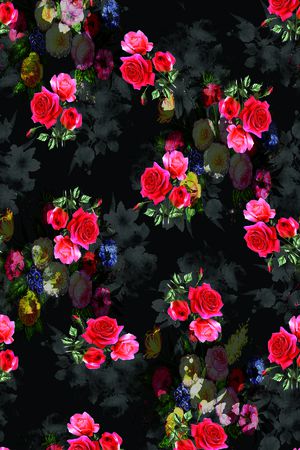 花朵印花华亿平台图片