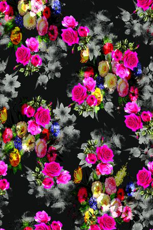 花朵印花华亿平台图片