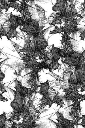 抽象纹理印花华亿平台图片