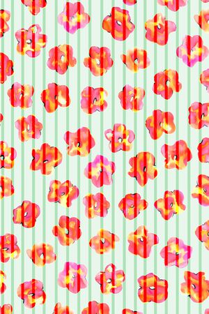 抽象印花华亿平台图片