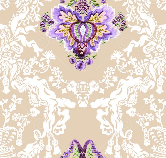 抽象印花华亿平台图片