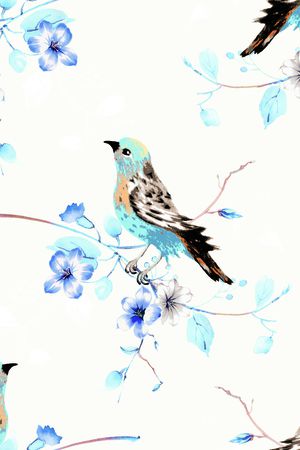 鸟印花华亿平台图片