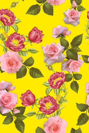 手绘印花华亿平台图片