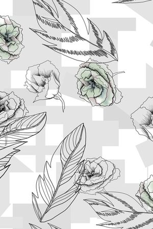 郁金香印花华亿平台图片