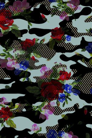 清新风印花华亿平台图片