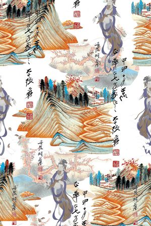 棉麻印花华亿平台图片