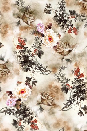 清爽印花华亿平台图片