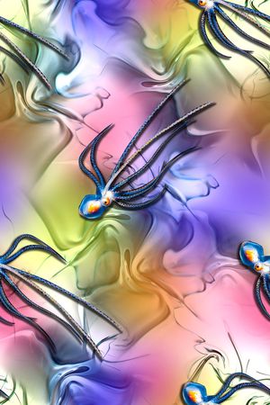 抽象印花华亿平台图片