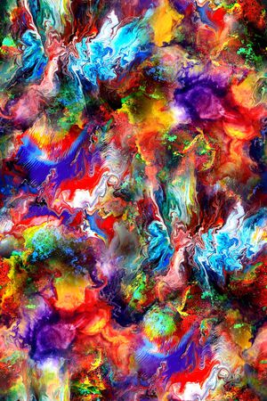 抽象印花华亿平台图片