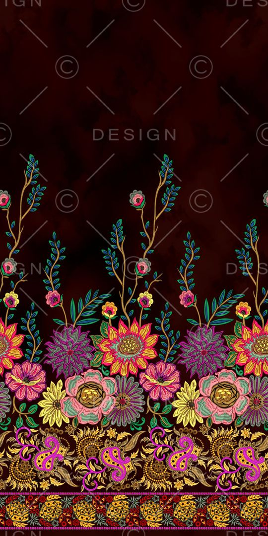 绣花印花华亿平台图片