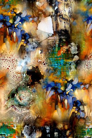 抽象印花华亿平台图片