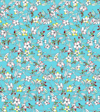 小碎花印花华亿平台图片