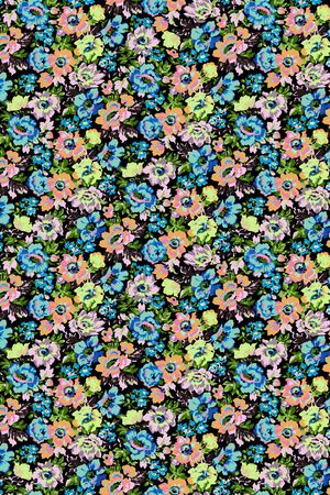 小碎花印花华亿平台图片