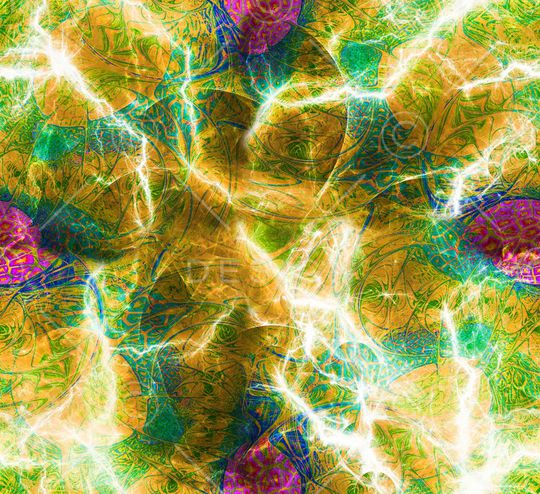 清新风印花华亿平台图片