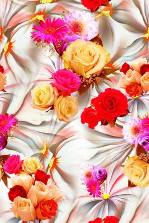 花朵印花华亿平台图片