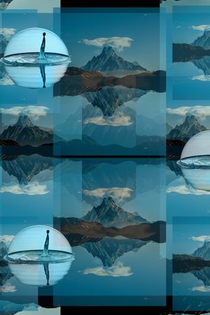 风景印花华亿平台图片