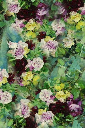 乱花印花华亿平台图片