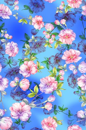 樱花印花华亿平台图片