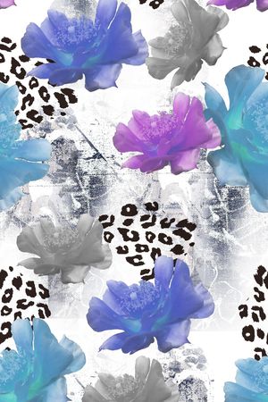 创意服装面料印花华亿平台图片