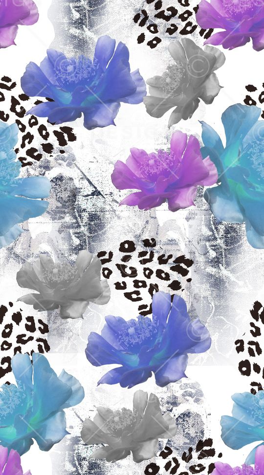 创意服装面料印花华亿平台图片