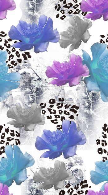 创意服装面料印花华亿平台图片