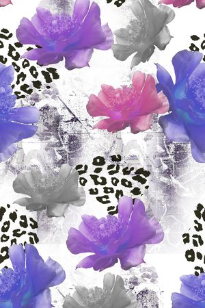 创意服装面料印花华亿平台图片