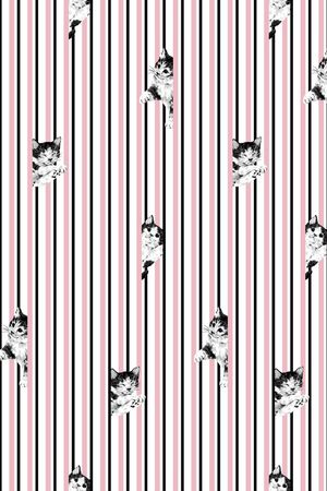 条纹印花华亿平台图片