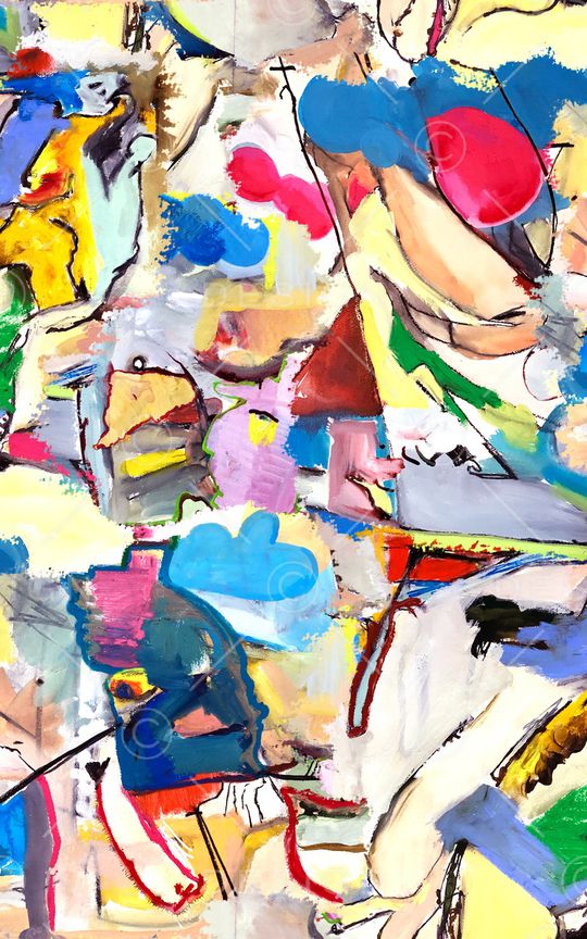 抽象印花华亿平台图片