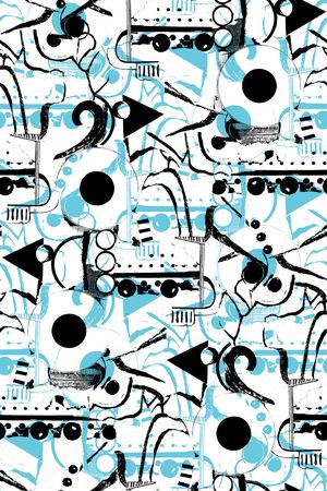 抽象印花华亿平台图片