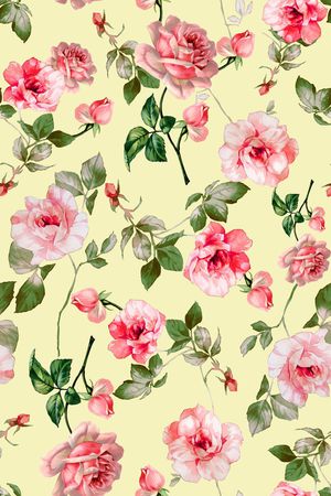 彩底花卉印花华亿平台图片