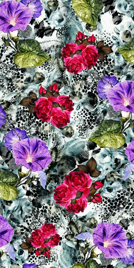 康乃馨印花华亿平台图片