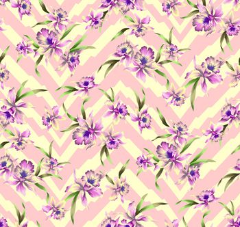 几何印花华亿平台图片