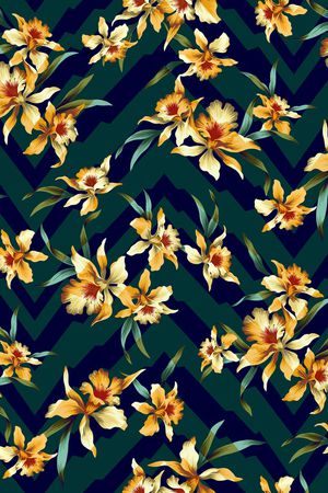 几何印花华亿平台图片