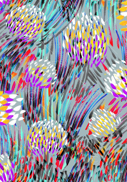 小碎花印花华亿平台图片