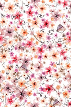 小碎花印花华亿平台图片