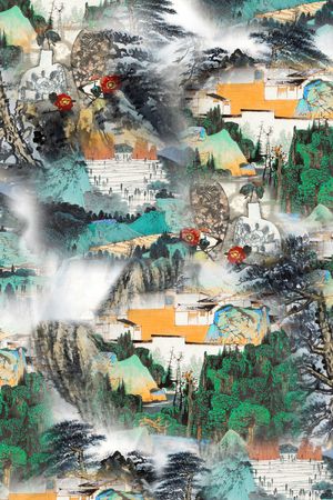 民族风印花华亿平台图片