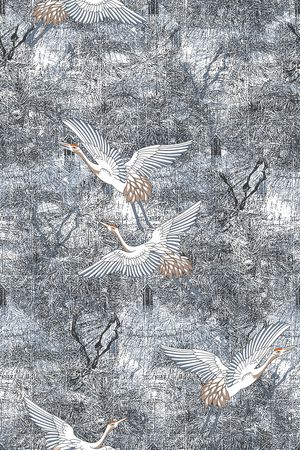 抽象纹理印花华亿平台图片