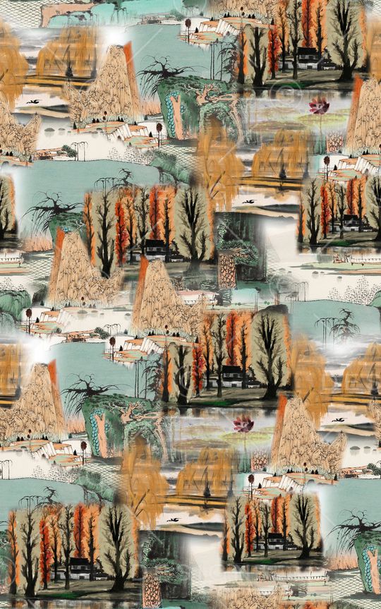 民族风印花华亿平台图片